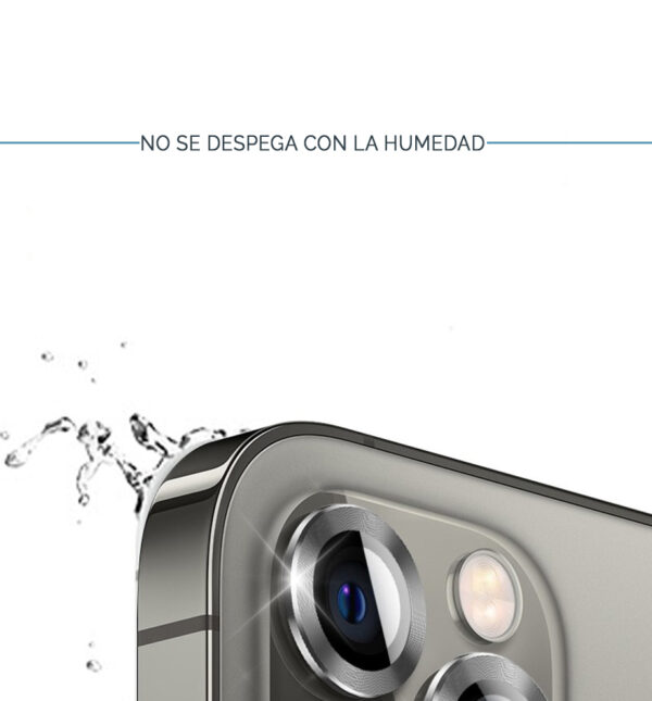 Humedad Lente protector de zafiro para iphone