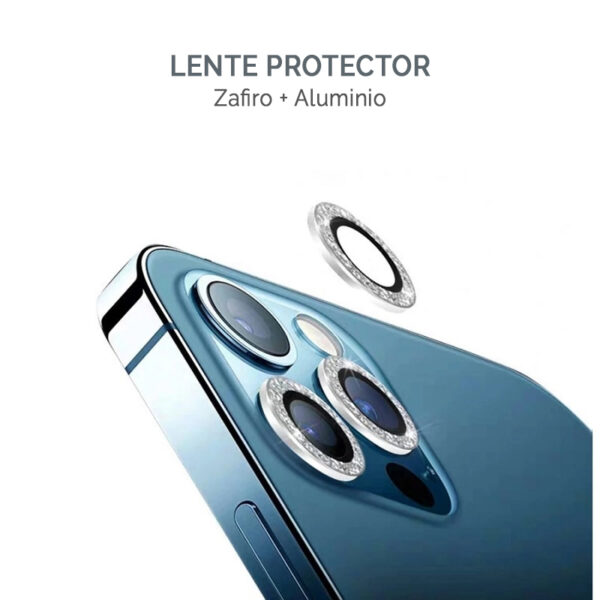 Materiales Lente protector de zafiro para iphone