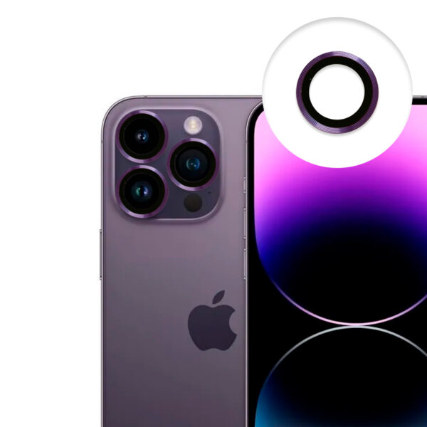 Protector Zafiro Morado Iphone 14 Pro